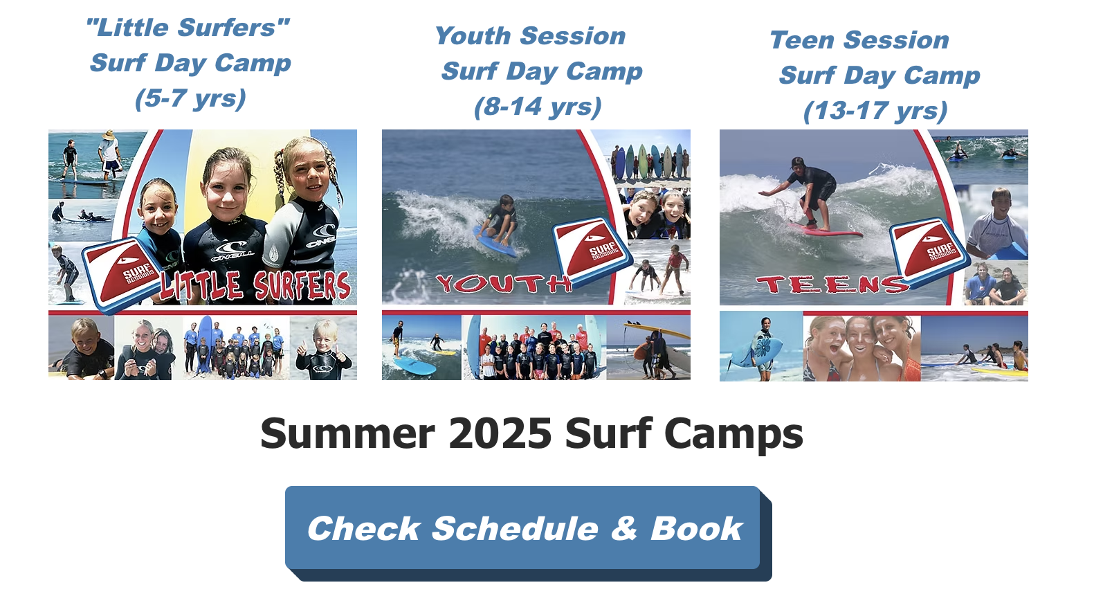 Del-Mar-Surf-Sessions-Surf-Camp-종류