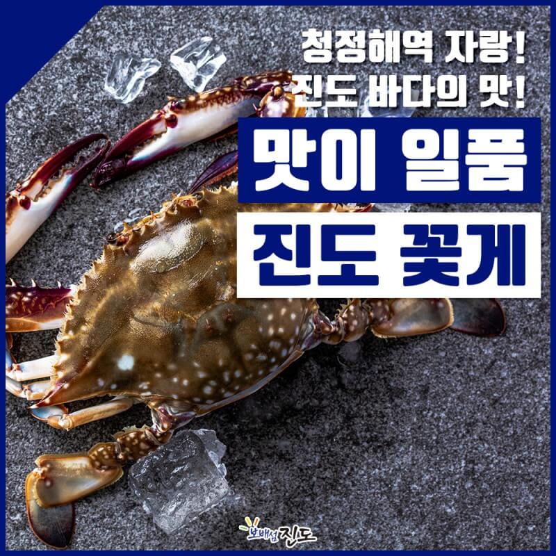 극한직업 진도 꽃게 택배 주문하기