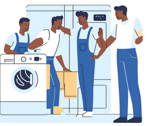 냉장고 세탁기 구매 사진