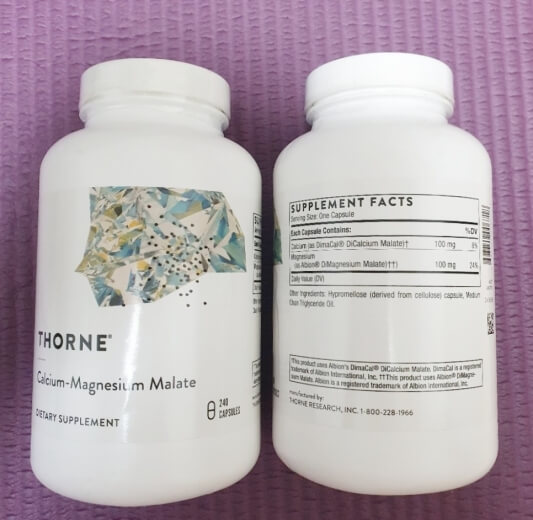 쏜리서치 원재료 함량 사진