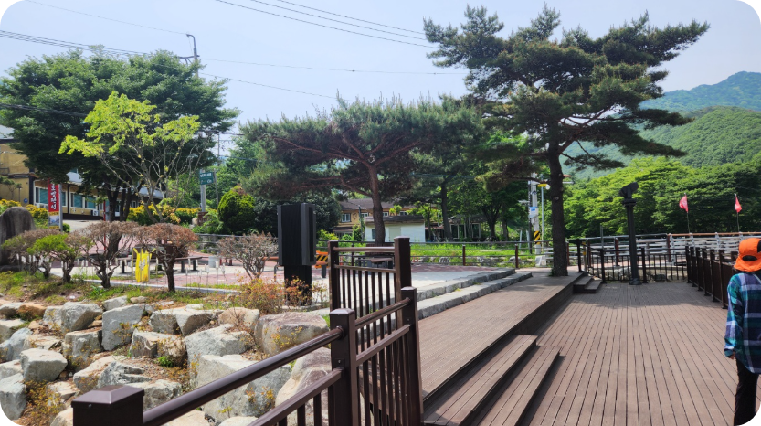 폭포 쉼터 전망대