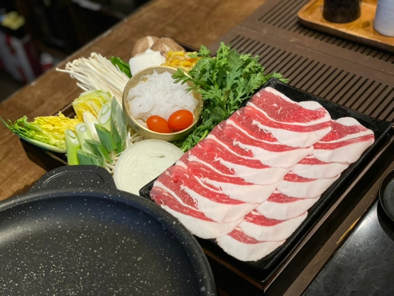 광주 궁동 스키야키집 '우향다실'