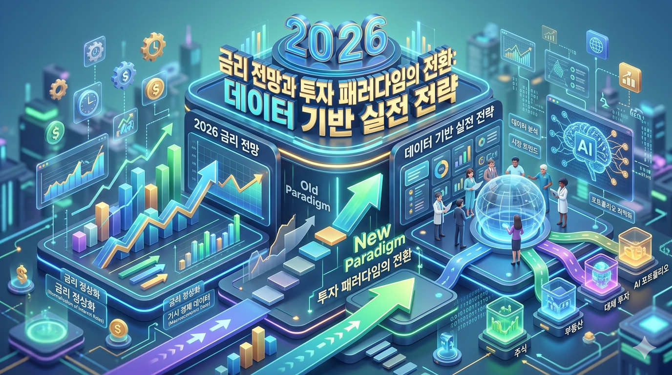 2026년 금리 전망과 투자 패러다임의 전환: 데이터 기반 실전 전략