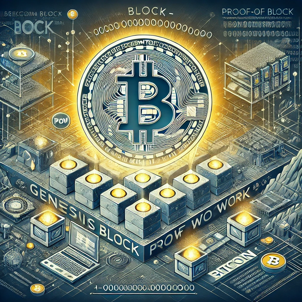 비트코인과 블록체인 역사적 첫 블록