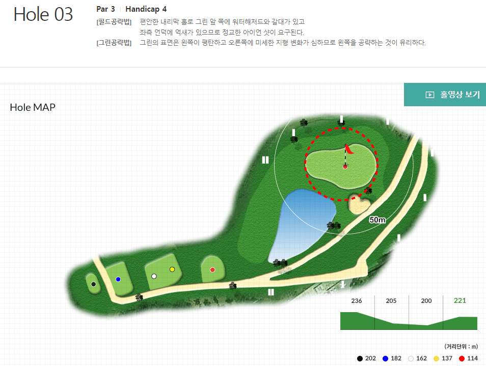 블루원 디아너스 컨트리클럽 힐스코스 3