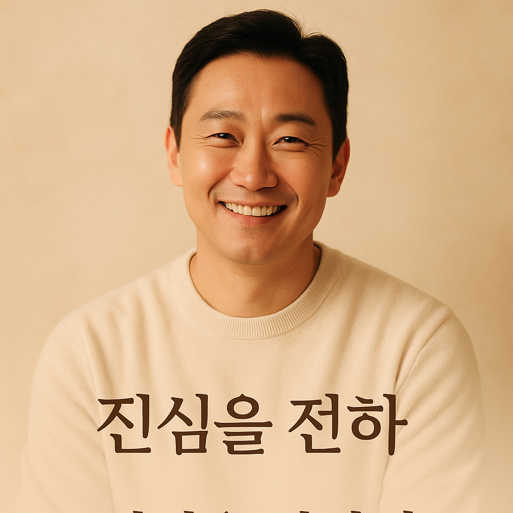 배우 진태현, 진심을 전하다