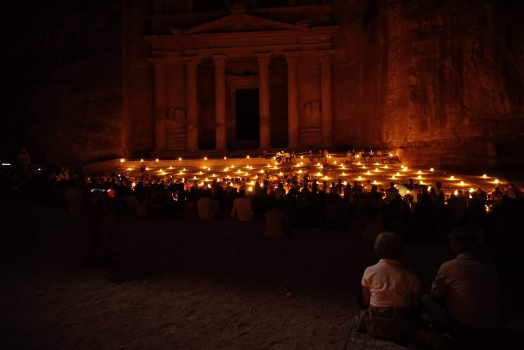 요르단 페트라 나이트 투어