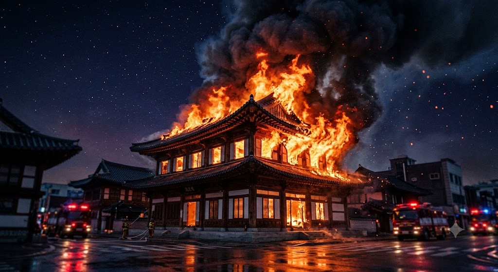 내 몸에 불을 끄는 꿈