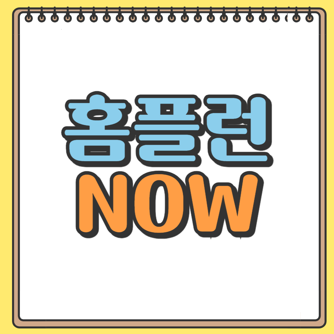 홈플런 now