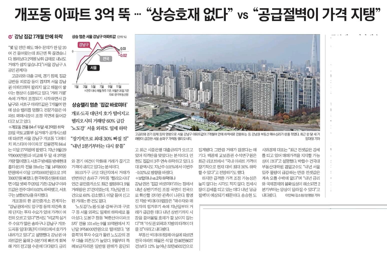 11월 24일 신문스크랩