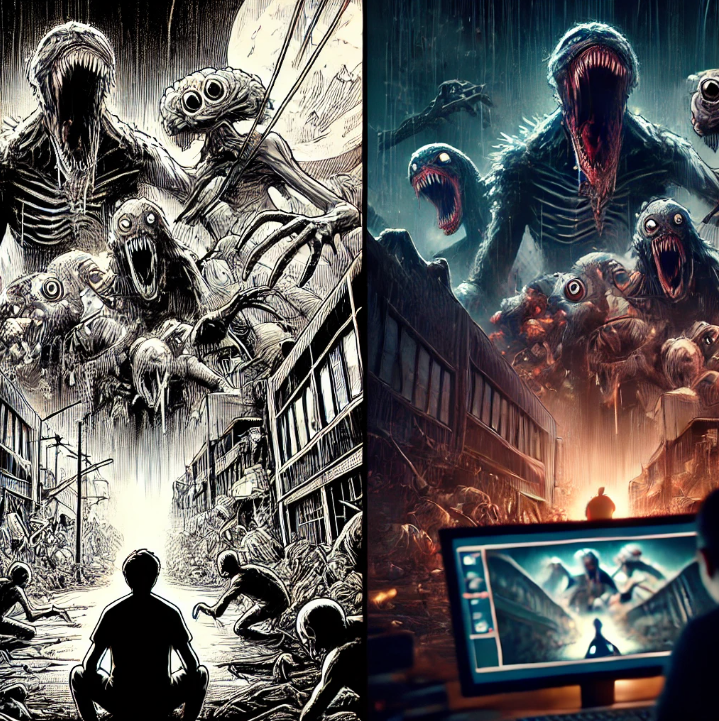 스위트홈 시즌3 원작 웹툰과 차이 사진