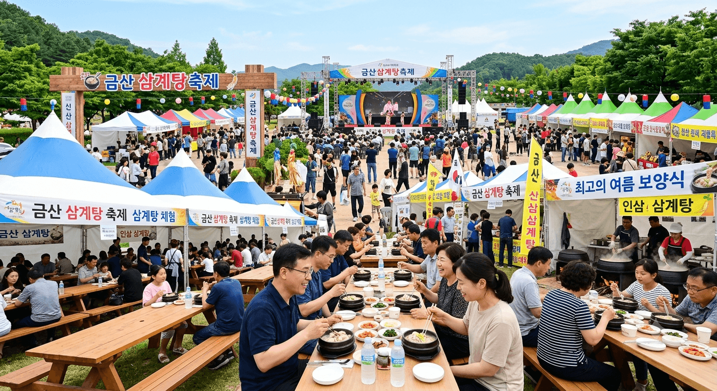 금산 삼계탕 축제 내용