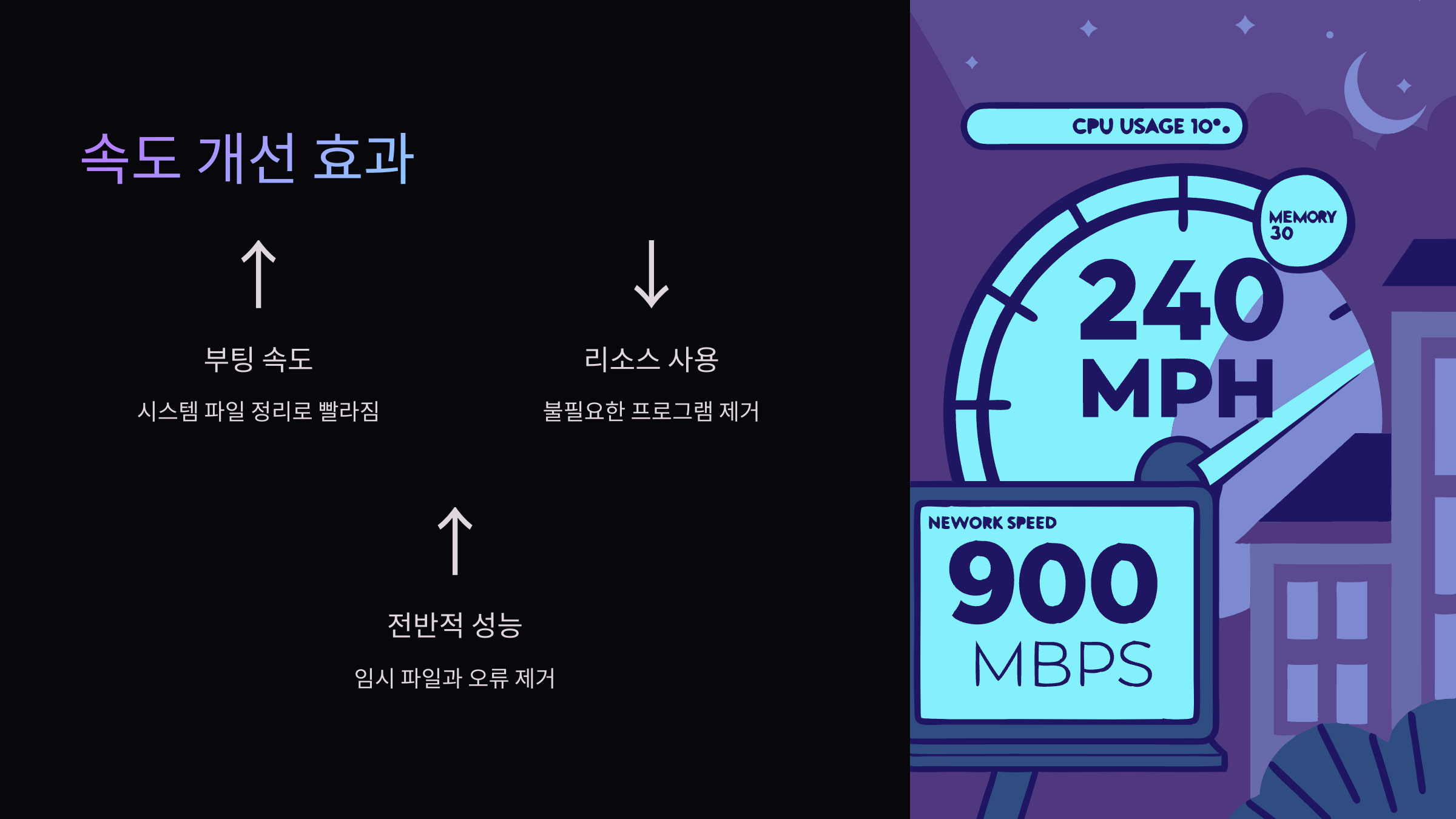 속도개선