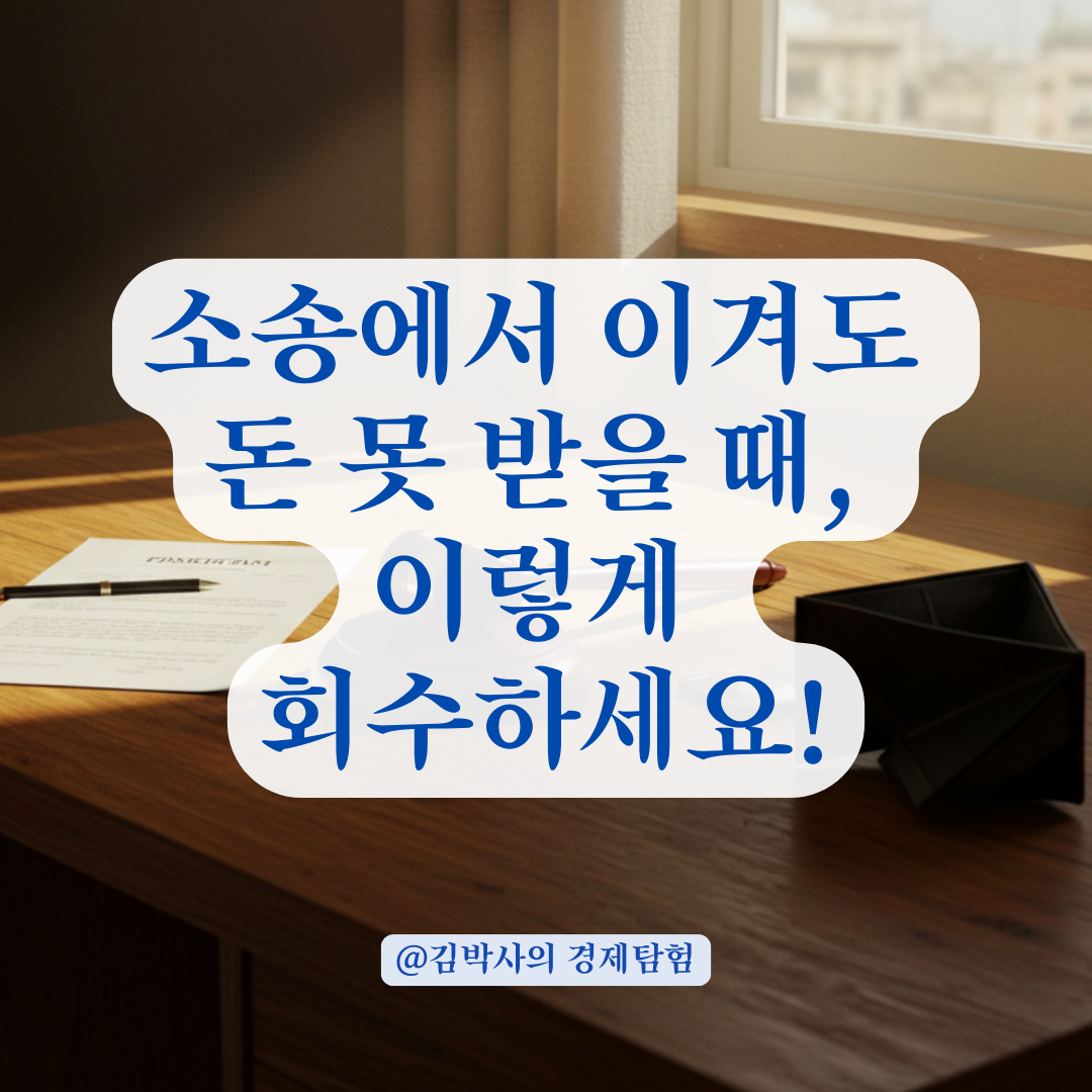 전세 보증금 반환소송 승소 후에도 돈 못 받을 때, 현실적인 회수 이렇게 하세요.