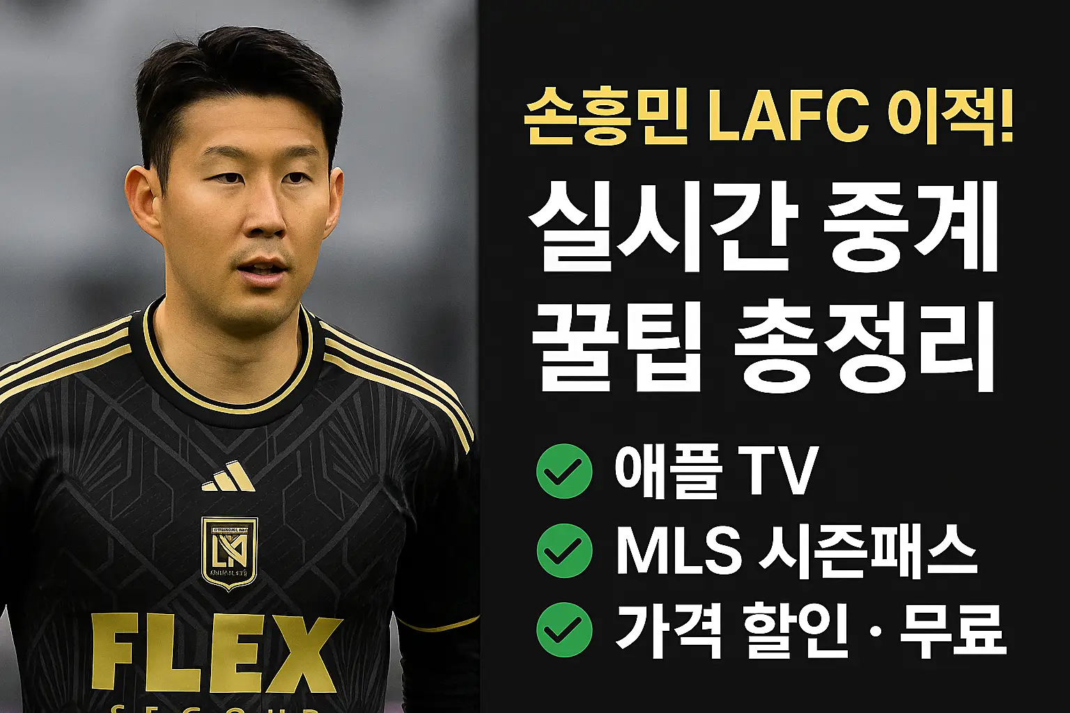 손흥민 LAFC 이적 실시간 중계 안내 썸네일