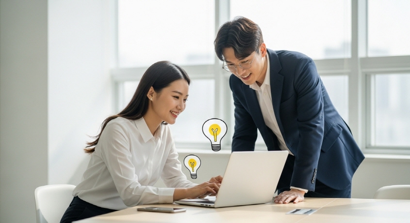 정책 공유 화면