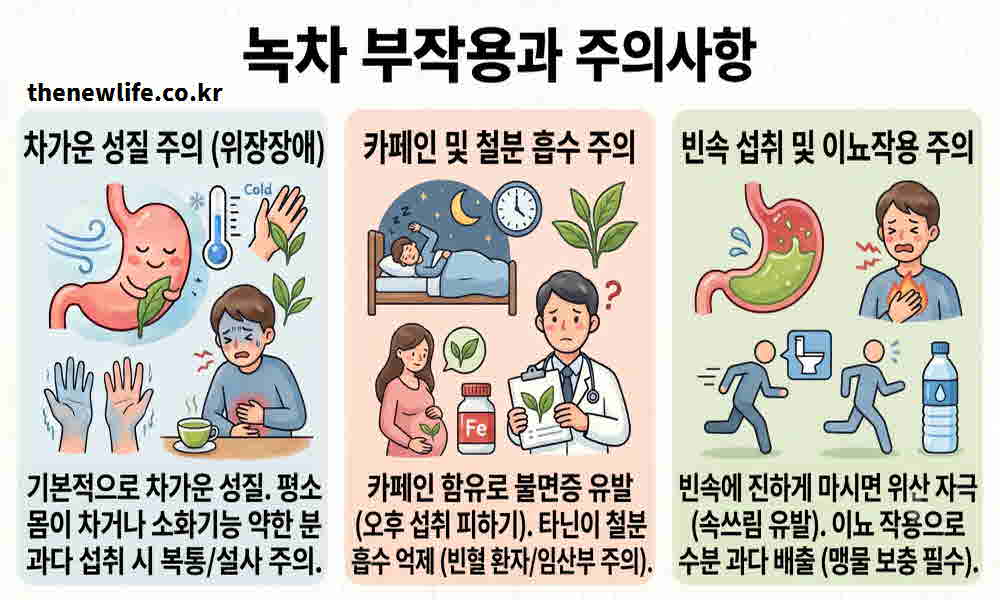 녹차 효능 부작용