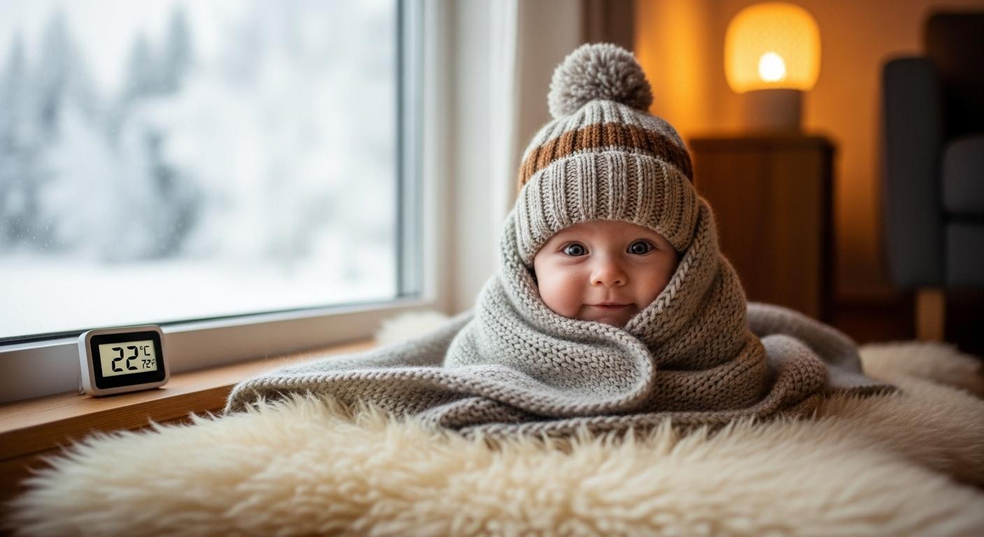 아기 겨울 온도
