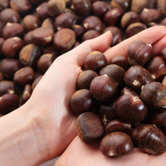 에어프라이어 밤굽기 군밤 만들기 핵심 과정4