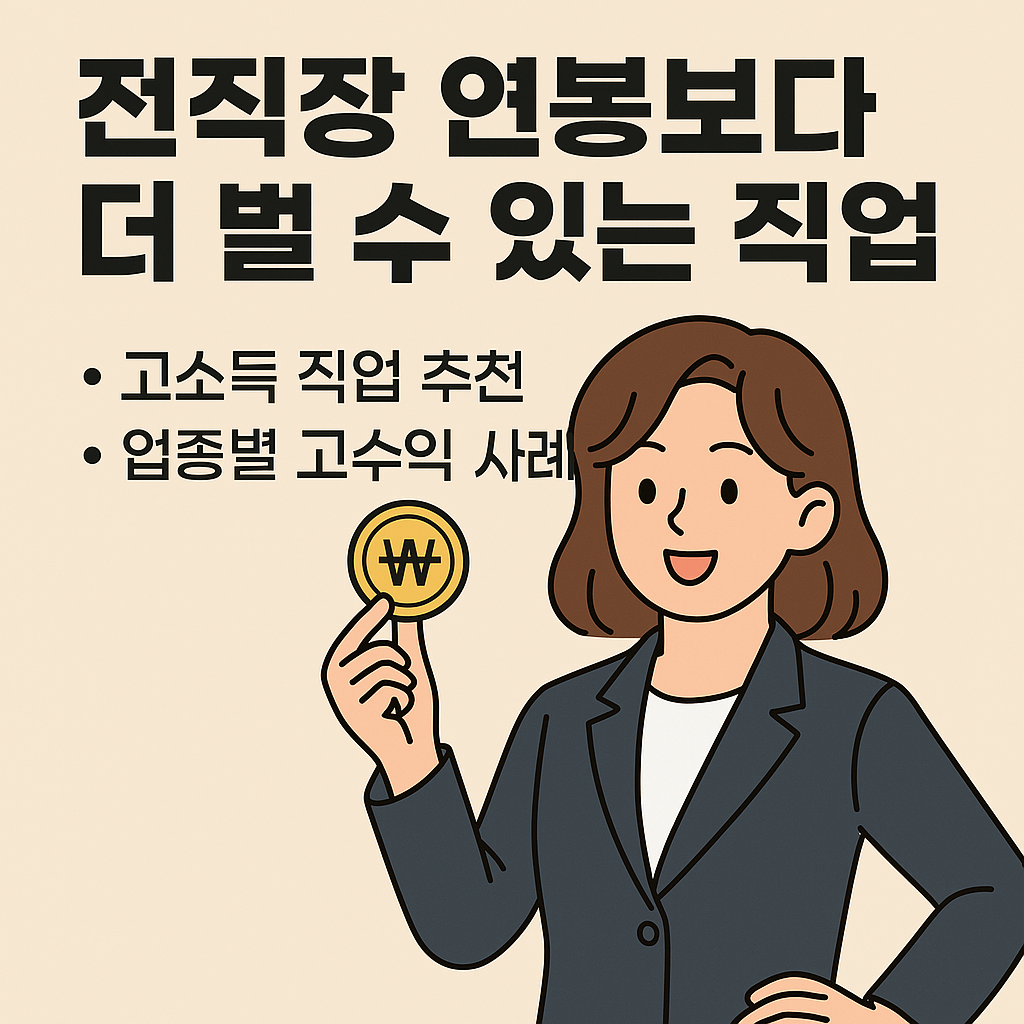 고소득 자격증 추천 TOP 5 ❘ 2025 단기 취득 &amp; 수익 비교.