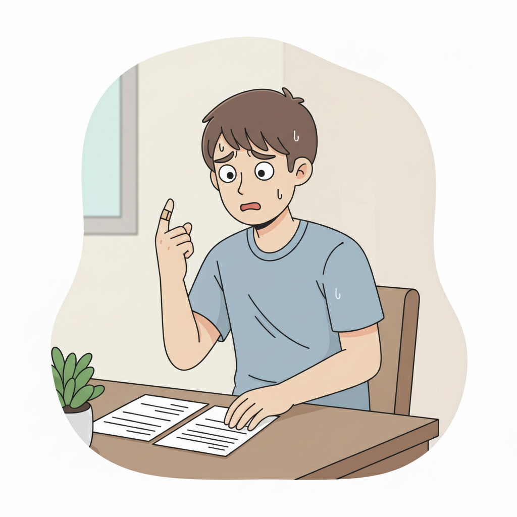 종이에 베인 상처는 왜 유독 쓰라리고 아플까? 신경 밀도와 피부 구조의 미스터리