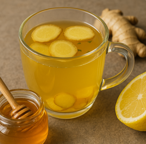 꿀 생강차 사진