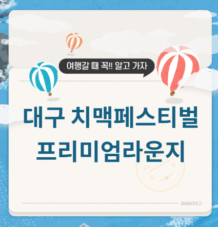 대구 치맥페스티벌 프리미엄 라운지