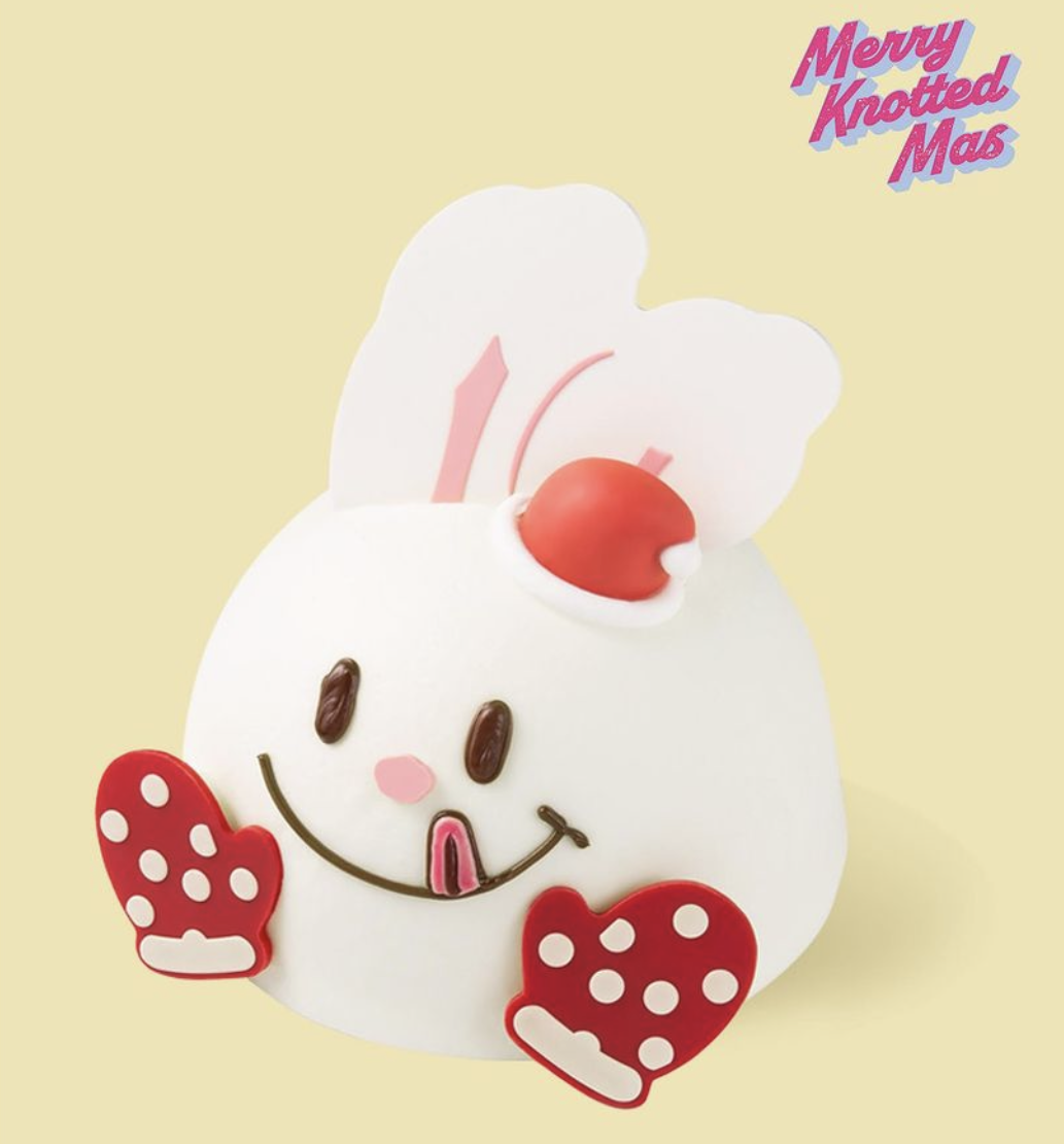 산타 크림버니 케이크