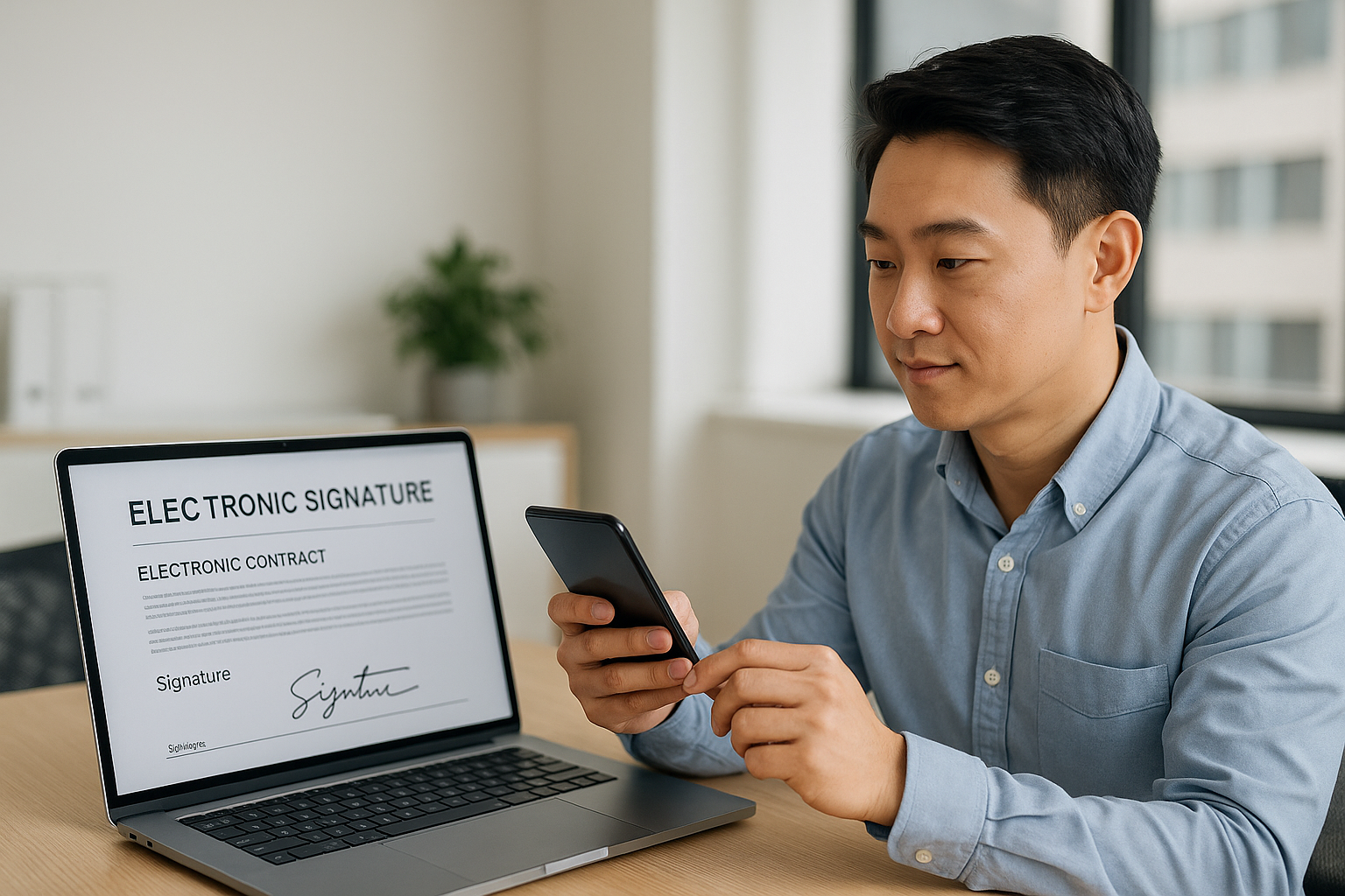 전자계약서 확인