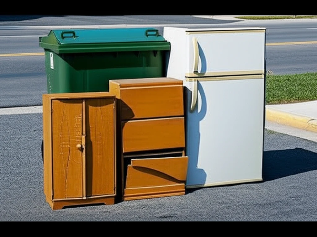 휘경동 쓰레기 버리기 일반 음식물 재..