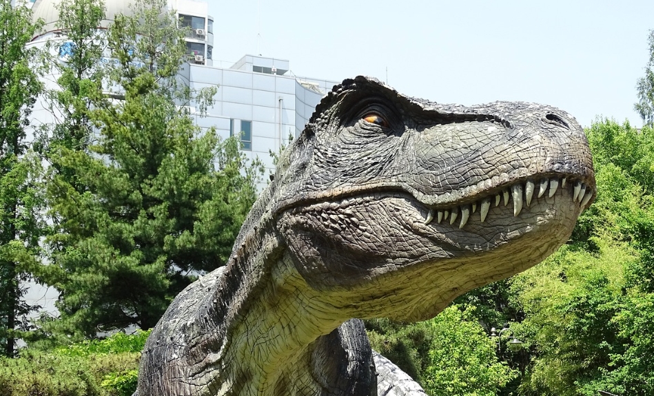 90년대 대표작 쥬라기공원의 티라노사우르스