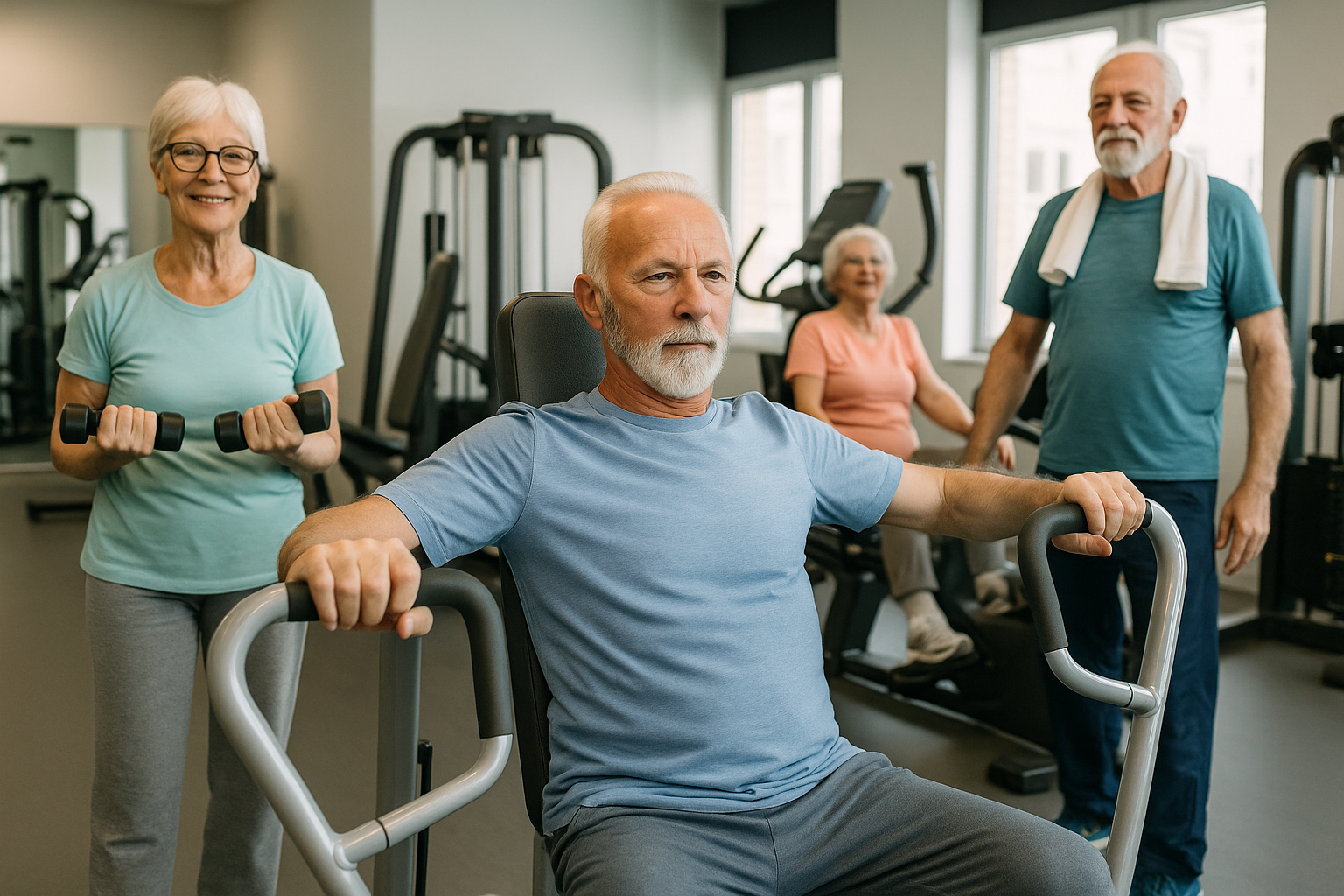 시니어 전용 헬스장