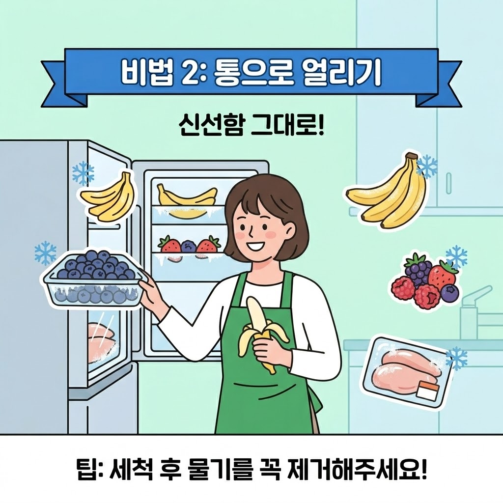 깐마늘 오래보관하는 방법