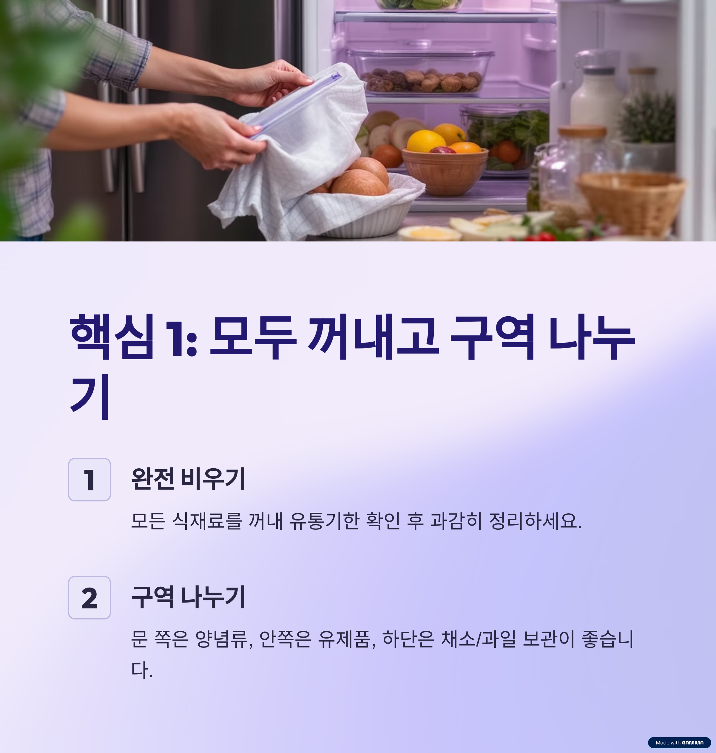 냉장고 정리, 이것만 알면 반은 성공! 전문가가 알려주는 실전 노하우