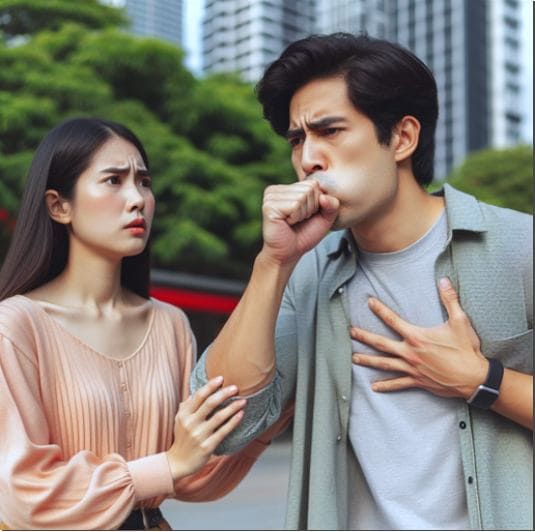 사이토카인 방출 증후군 초기 증상, 기침 발열