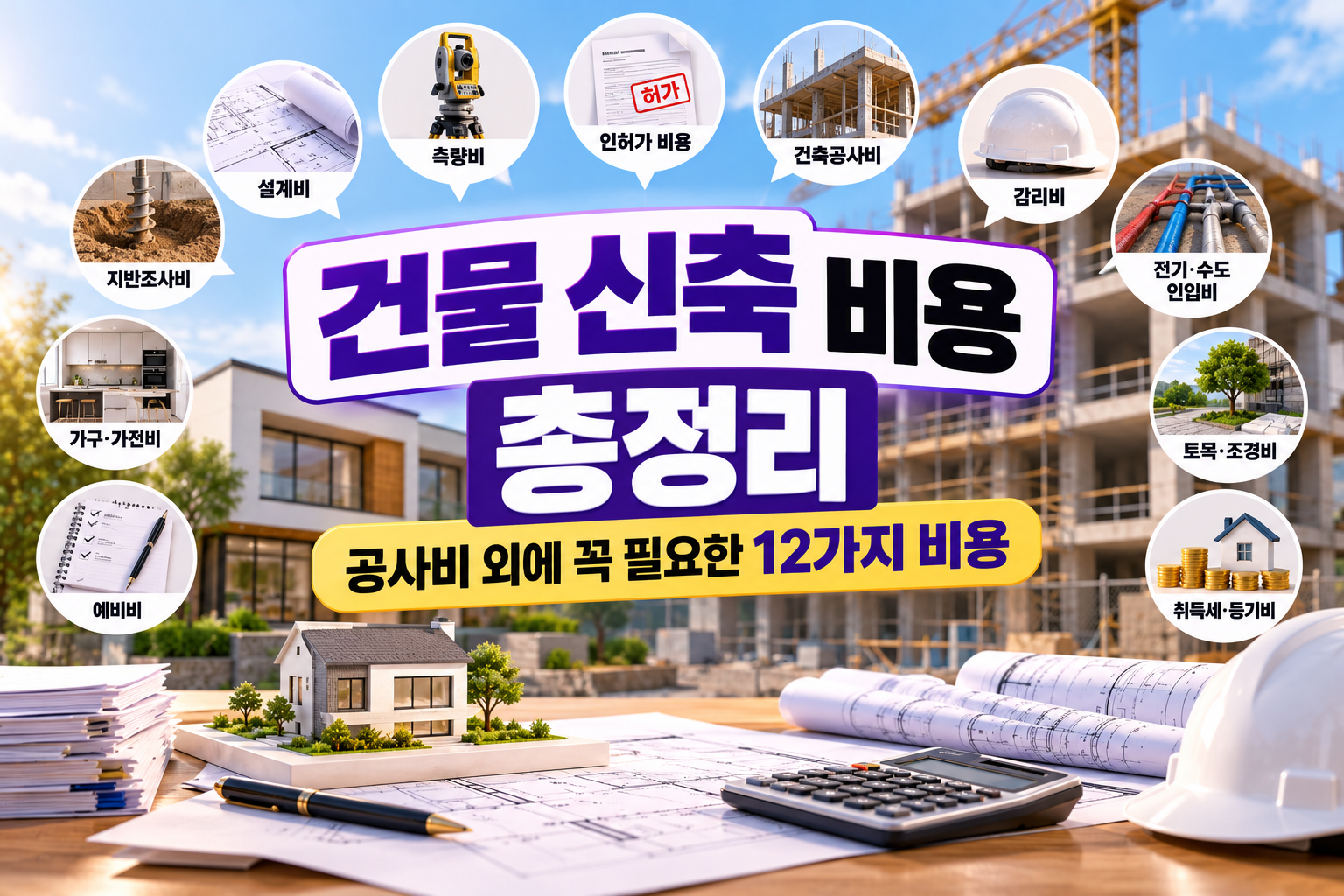 건물 신축 비용 총정리