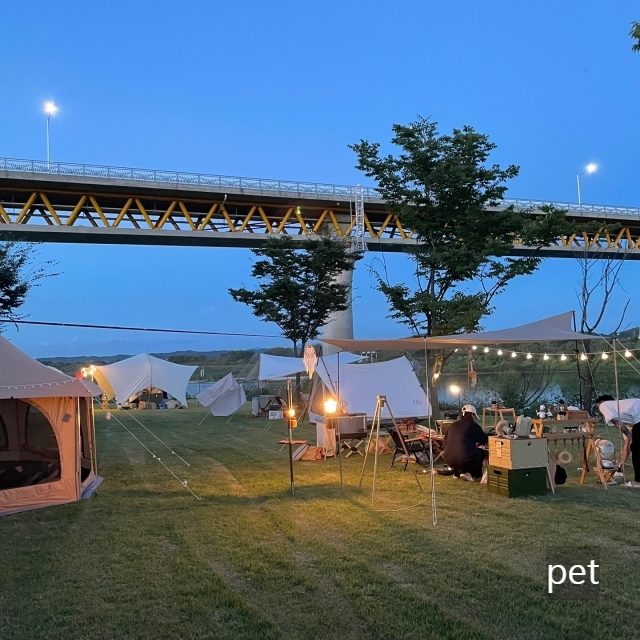 경기-연천-캠핑브릿지캠핑장-예약-방법-애견-동반-가격-주소-시간-후기