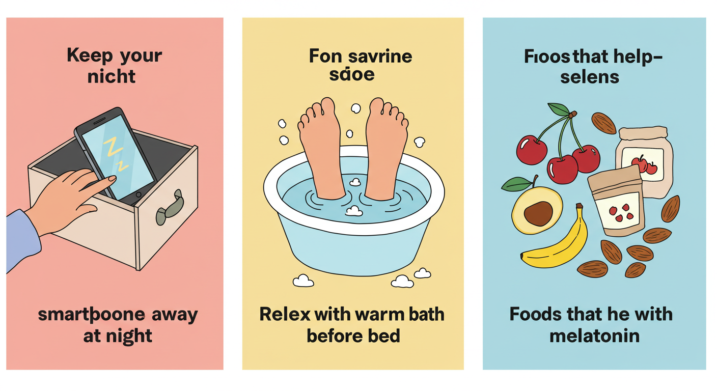 잠은 오는데 깊이 못 잔다