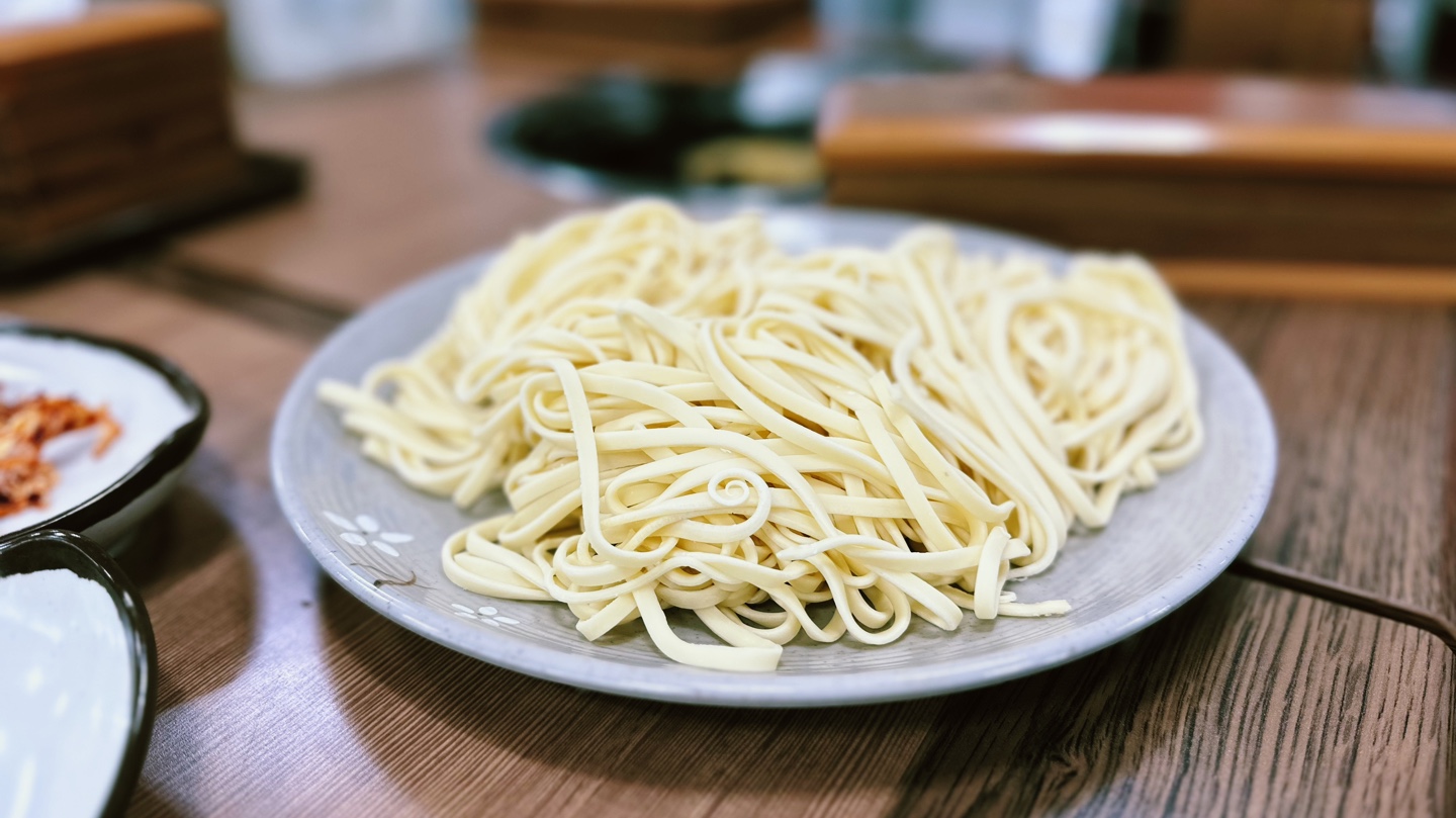 바지락 칼국수