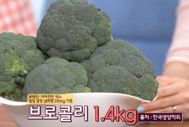 루테인 지아잔틴 섭취법