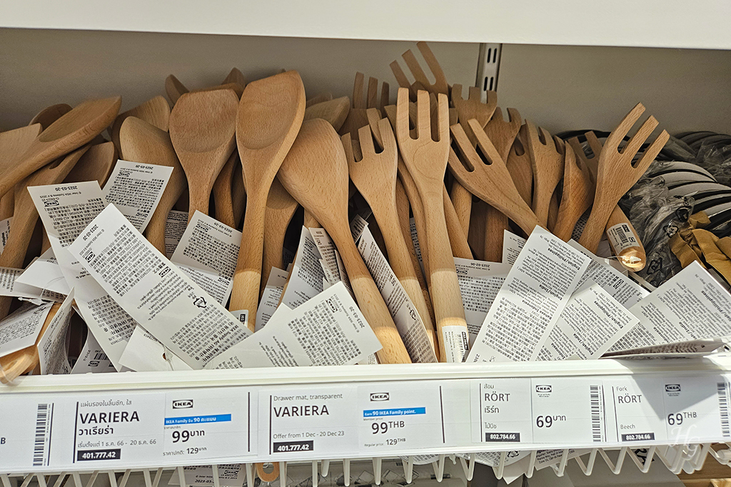 태국 방콕 이케아 수쿰빗점 IKEA Sukhumvit 주걱 등 조리도구