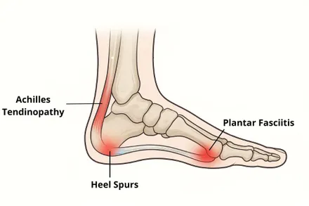 러닝중 뒤꿈치 통증은 왜 생길까