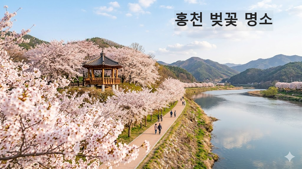 홍천 벚꽃 명소
