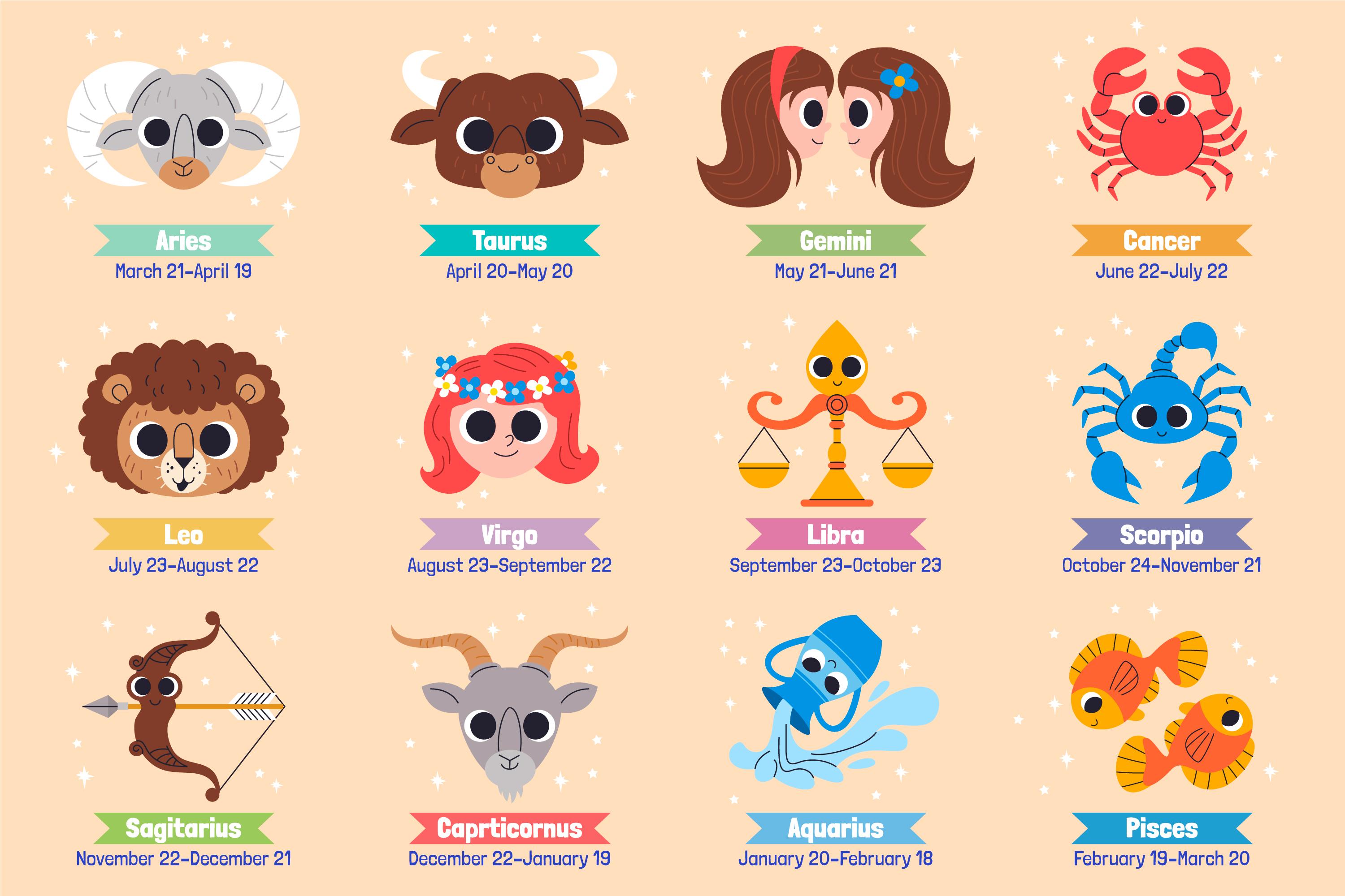 귀여운 조디악 그림4