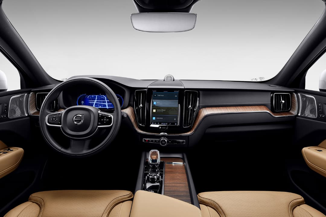 볼보 차량 XC60의 내부모습1