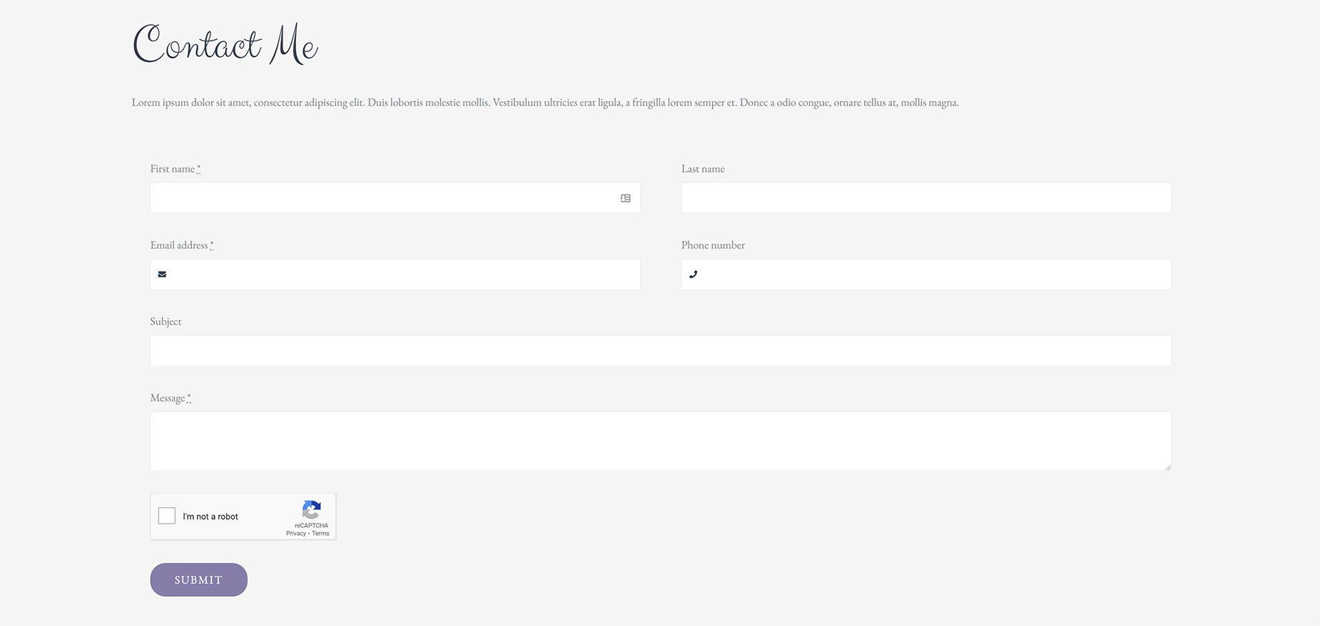 워드프레스 아바다 테마 문의 폼을 통해 스팸이 유입되는 경우