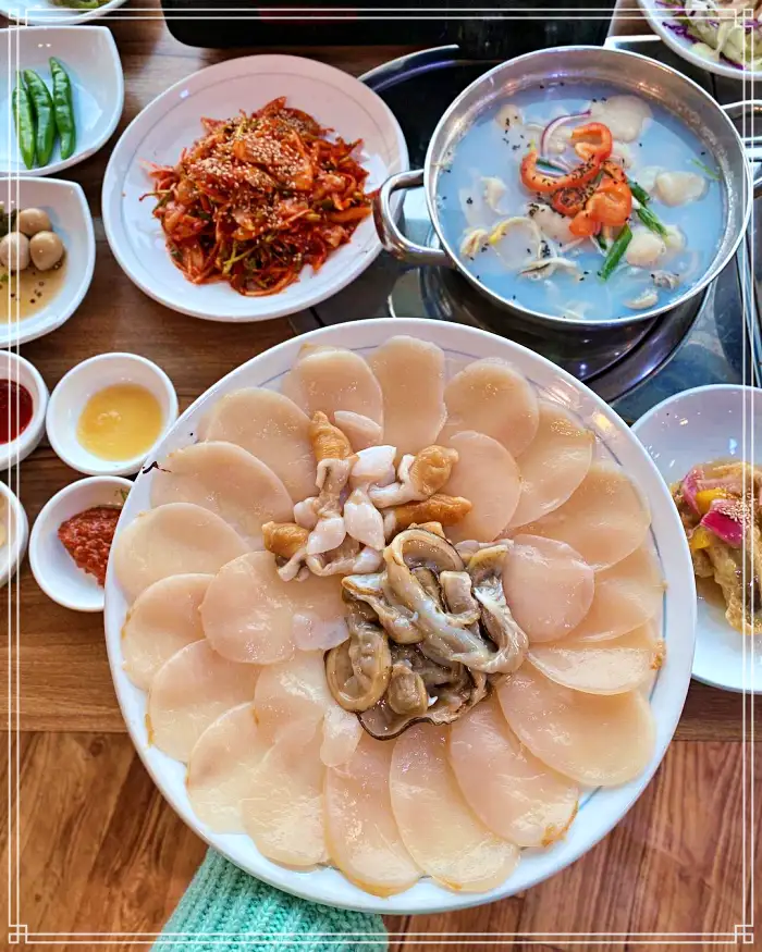 한국인의 밥상 전남 장흥 표고버섯&#44; 키조개 관자&#44; 한우 소고기&#44; 삼합 맛집