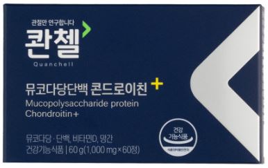 콴첼 뮤코다당단백 콘드로이친 플러스 철갑상어 1200