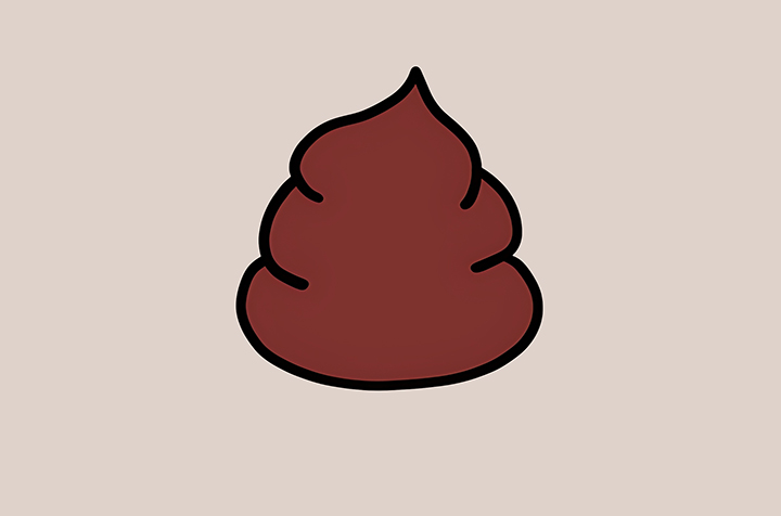 선홍색-혈변의-모습