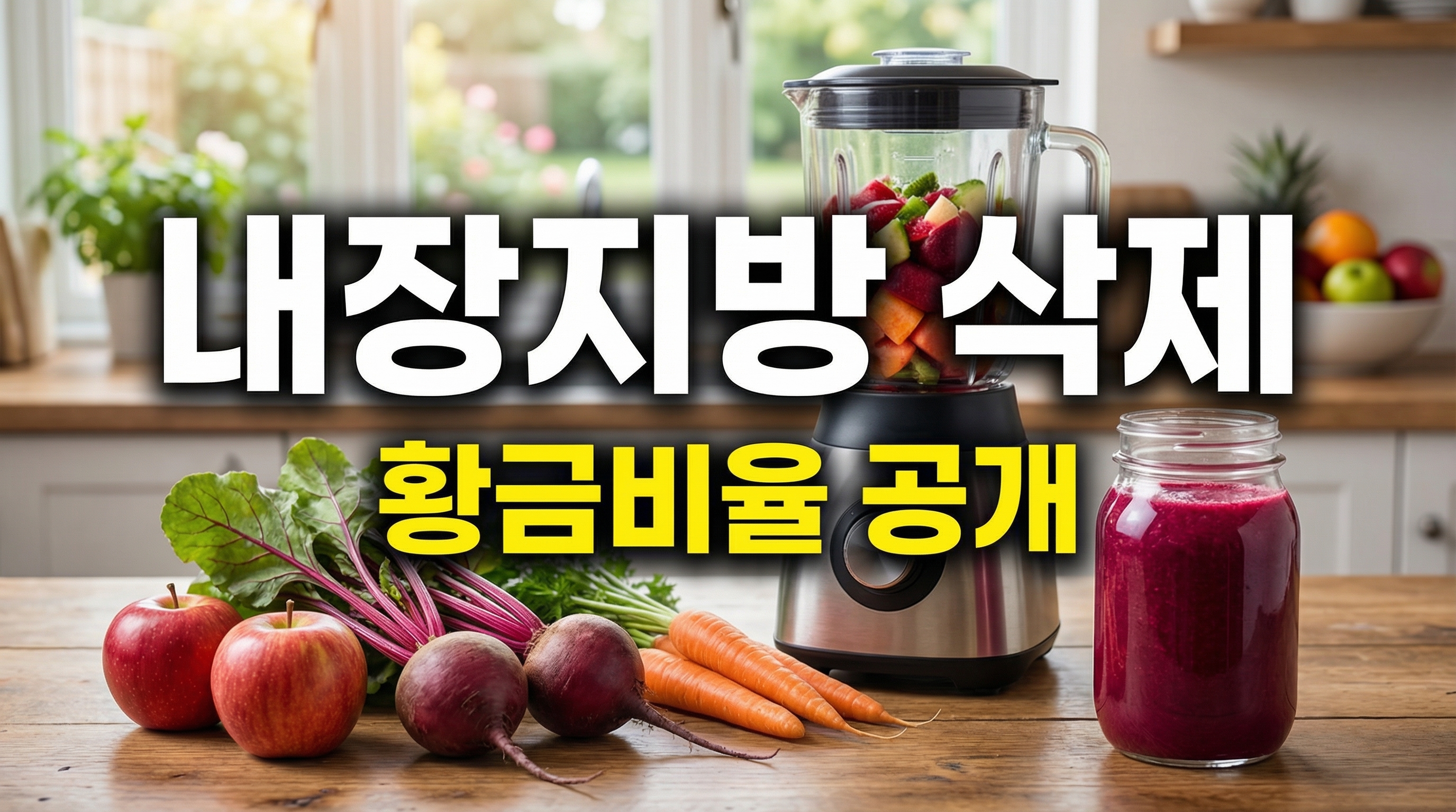 ABC주스의 재료가 나오는 사진